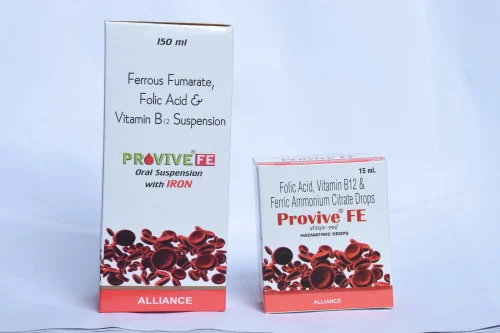 PROVIVE-FE Drops/Syp In Iron Deficiency Anaemia in Children & Infants